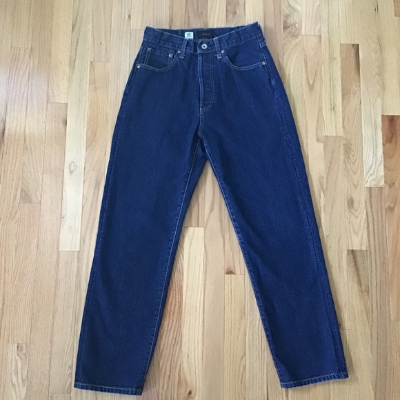 Chimala Unisex Selvedge Dark Wash White Oak Cone Denim Jeans - SZ 26